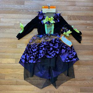 Deluxe Witch Costume for Girls Halloween or Role Play - Girls Small (NWT)